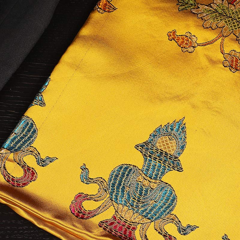 Tibetan Blessing 5 Colors Auspicious Embroidered Khata Decoration