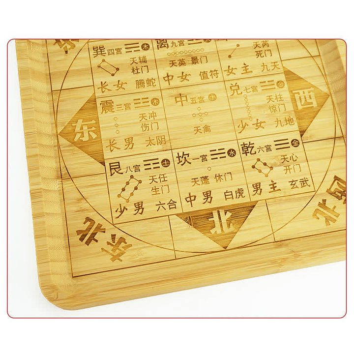 Feng Shui Bamboo Bagua Map Harmony Energy Map