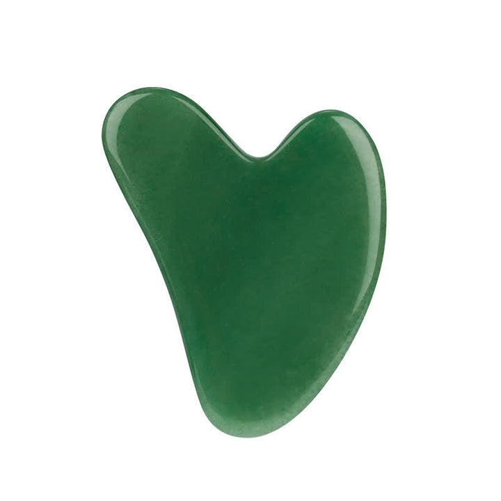 Natural Gemstone Crystal Love Heart Gua Sha Board Gua Sha Tool (Extra 30% Off | USE CODE: FS30)