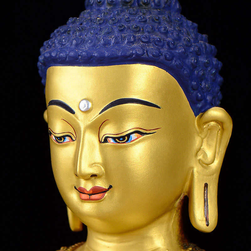 Buddha Shakyamuni Compassion Copper Statue Decoration