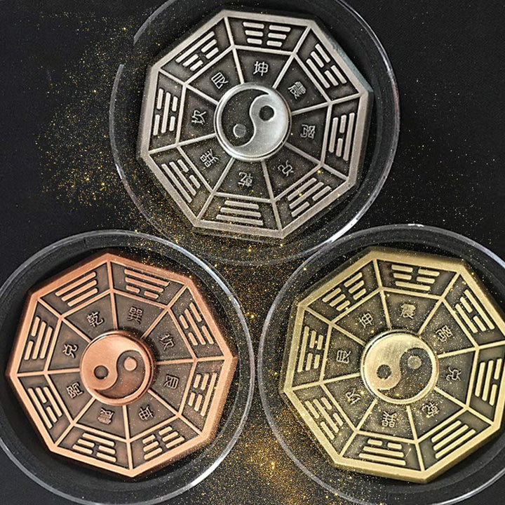 Fidget Spinner Blessing Tai Chi Finger Hand Spinner Decoration