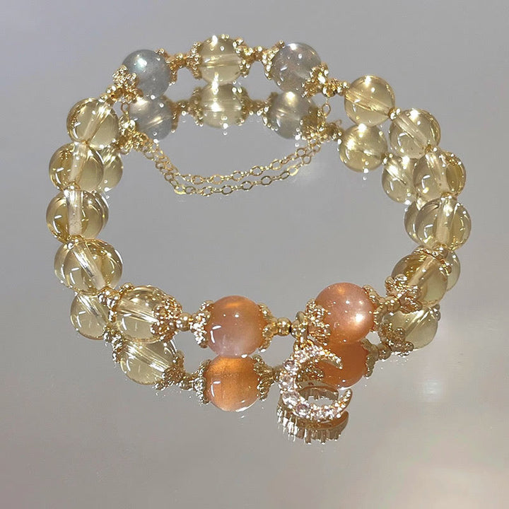 FREE Today: Abundant Energy Moon Citrine Bracelet