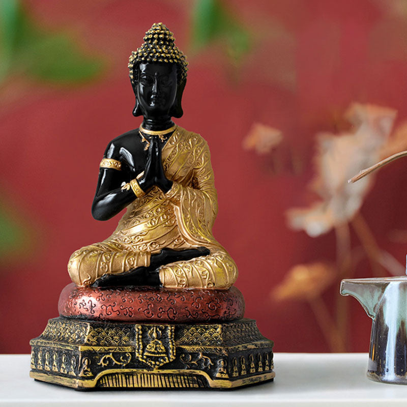 Buddha Compassion Resin Statue Decoration