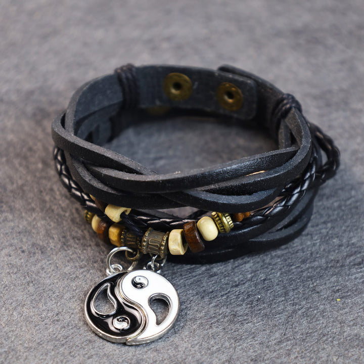 Yin Yang Pendant Couple Balance Bracelet (Extra 30% Off | USE CODE: FS30)