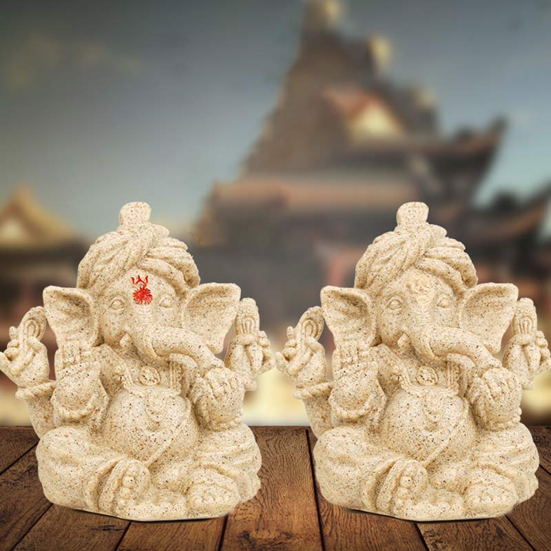 Ganesh Ganpati Elephant Statue Transformation Home Decoration