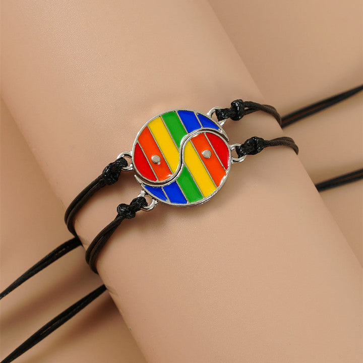 FREE Today:  Everlasting Friendship Love Couple Balance Bracelet