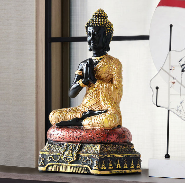 Buddha Compassion Resin Statue Decoration