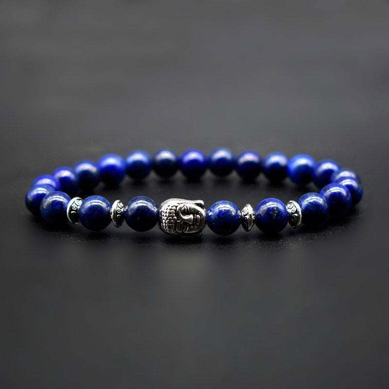 Buddha Stones Amethyst Love Healing Bracelet