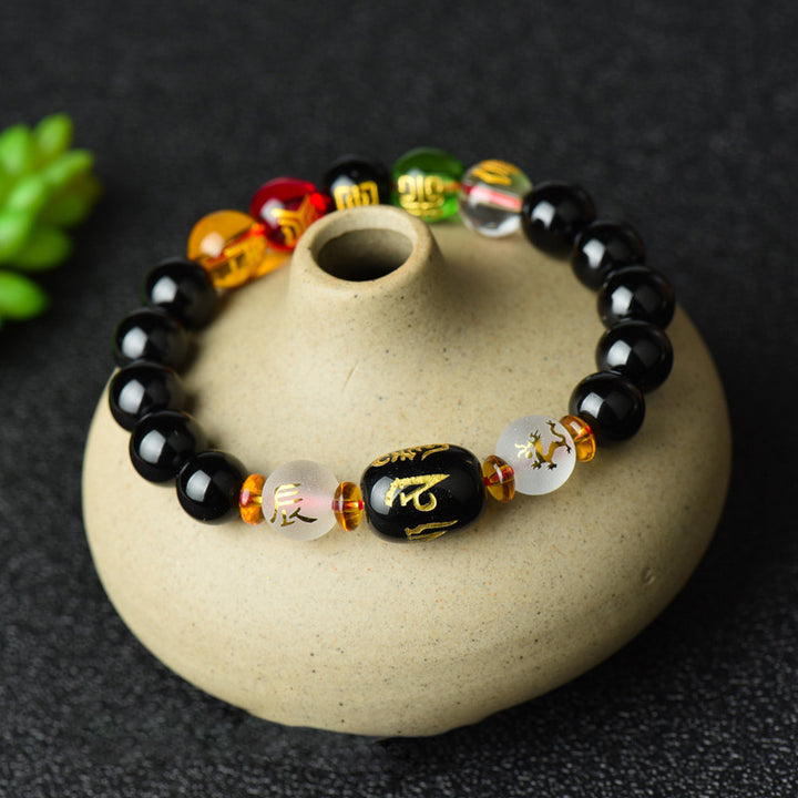 Tibetan Black Onyx Luck Bracelet