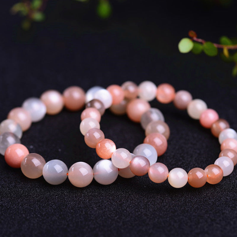 Natural Moonstone Wealth Positive Bracelet